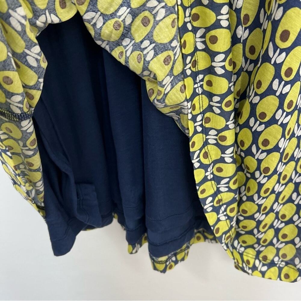 Boden Double Layer Surplice Faux Wrap Olive Avocado V-Neck Dress Size 10 Long - Picture 10 of 14